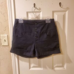 American Rag High Waist Black Shorts